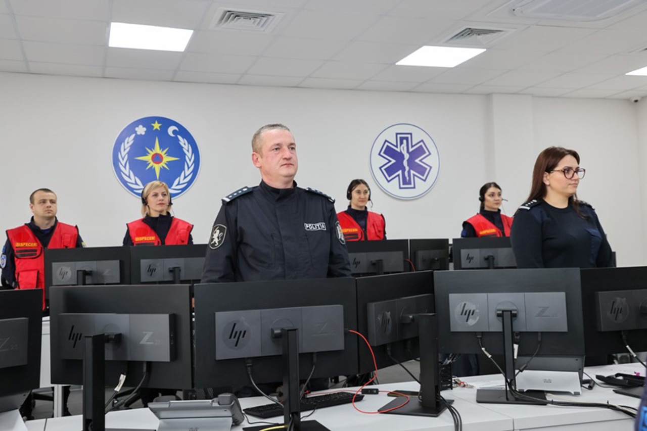 La Bălți a fost inaugurat Dispeceratul integrat de urgență pentru locuitorii nordului țării