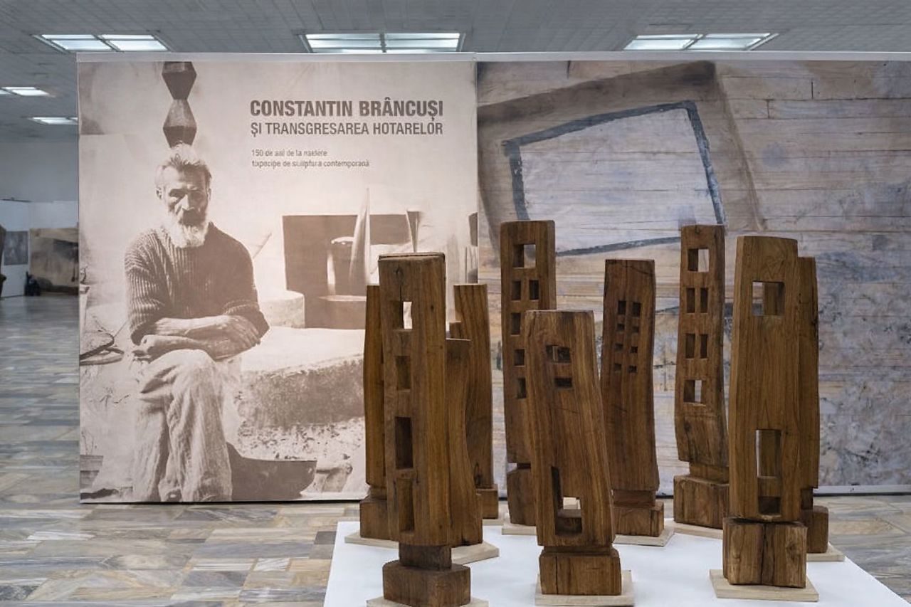 80 de sculpturi, 35 de artiști și un nume care unește: Brâncuși, celebrat pe ambele maluri ale Prutului