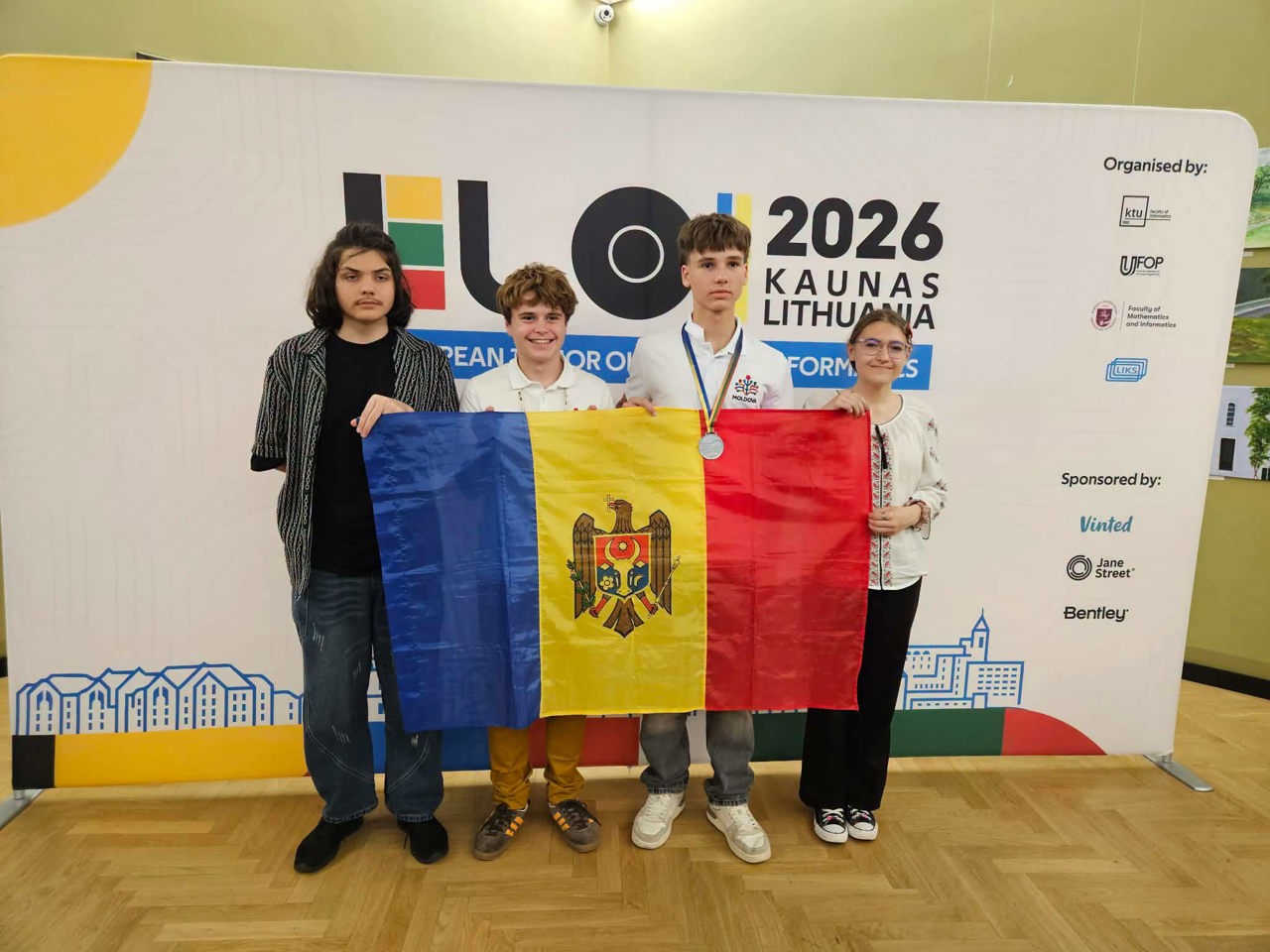 Medalie de argint pentru R. Moldova la Olimpiada Europeană de Informatică din Lituania  