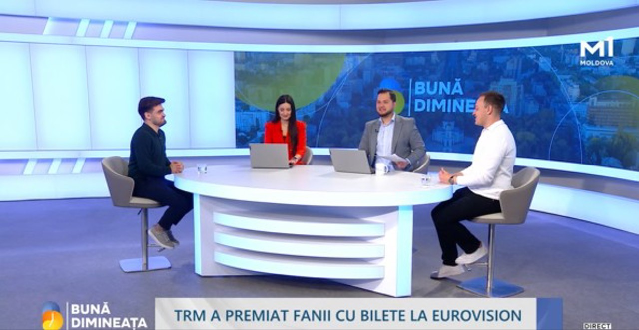 Teleradio-Moldova oferă bilete pentru semifinala și finala de la Viena