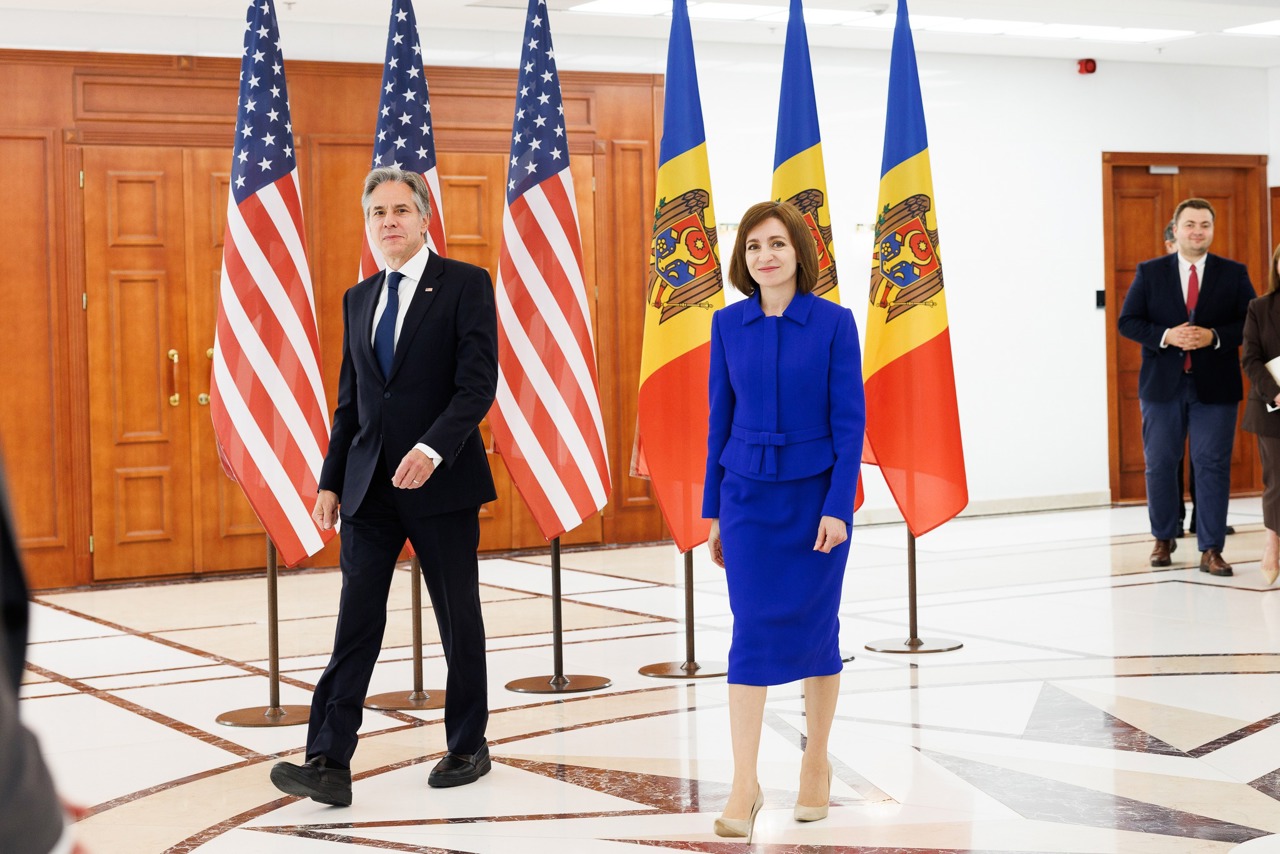 USA could grant Moldova $50 mln. Blinken, in Chisinau: "I am here to bring, on behalf of President Biden, the guarantee for Moldova's sovereignty"