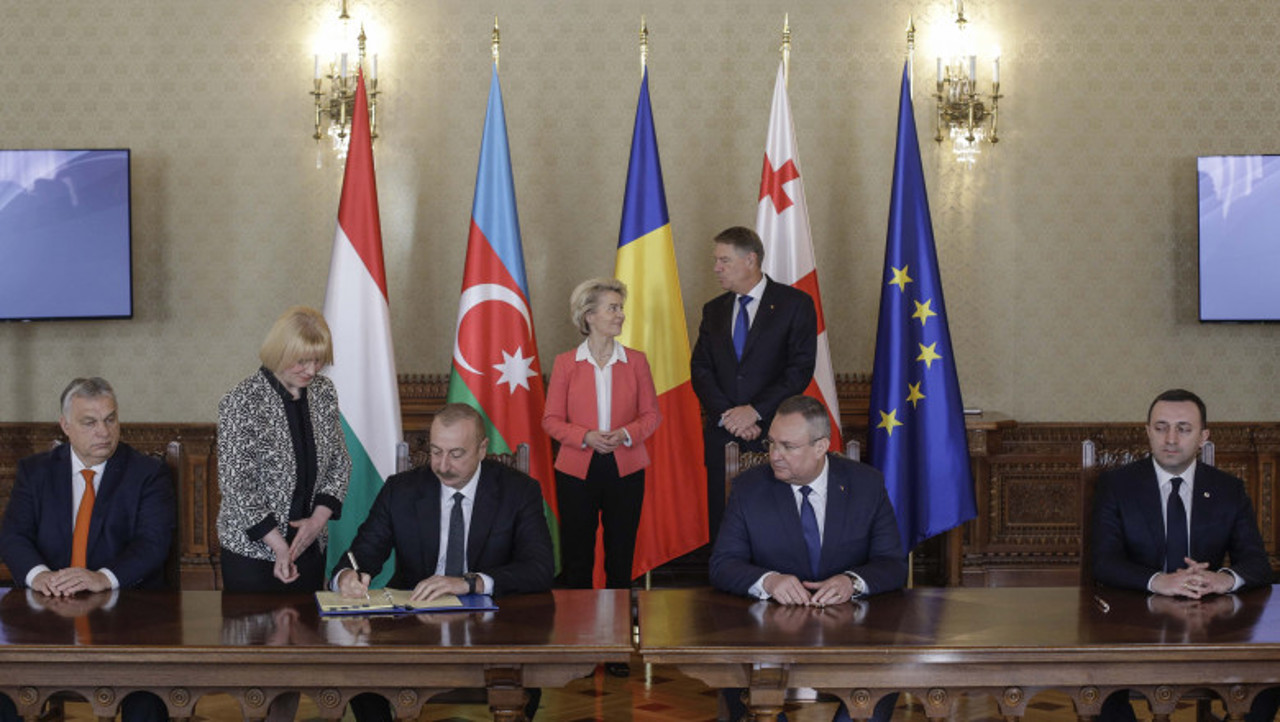 Romania signed the Agreement for the transport of energy through the Black Sea