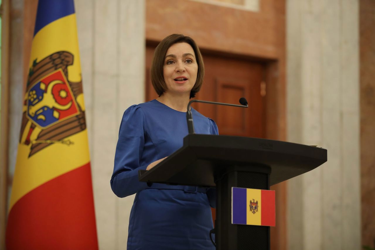 Maia Sandu: Mulțumim Uniunii Europene pentru sprijinul oferit R. Moldova în fața șantajului energetic al Rusiei