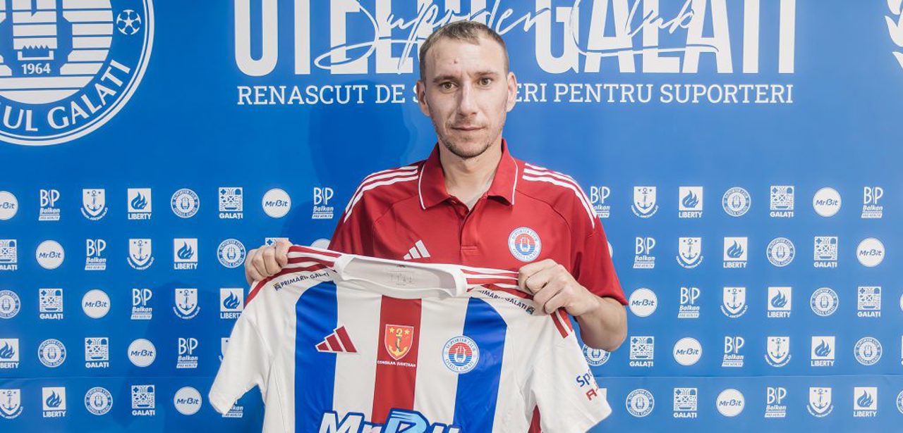 Teodor Lungu va juca la Oțelul Galați 