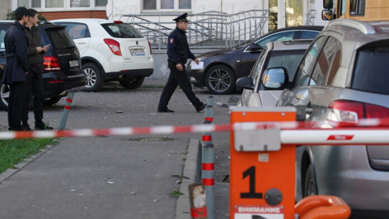 Russian TV tower attacked with drones