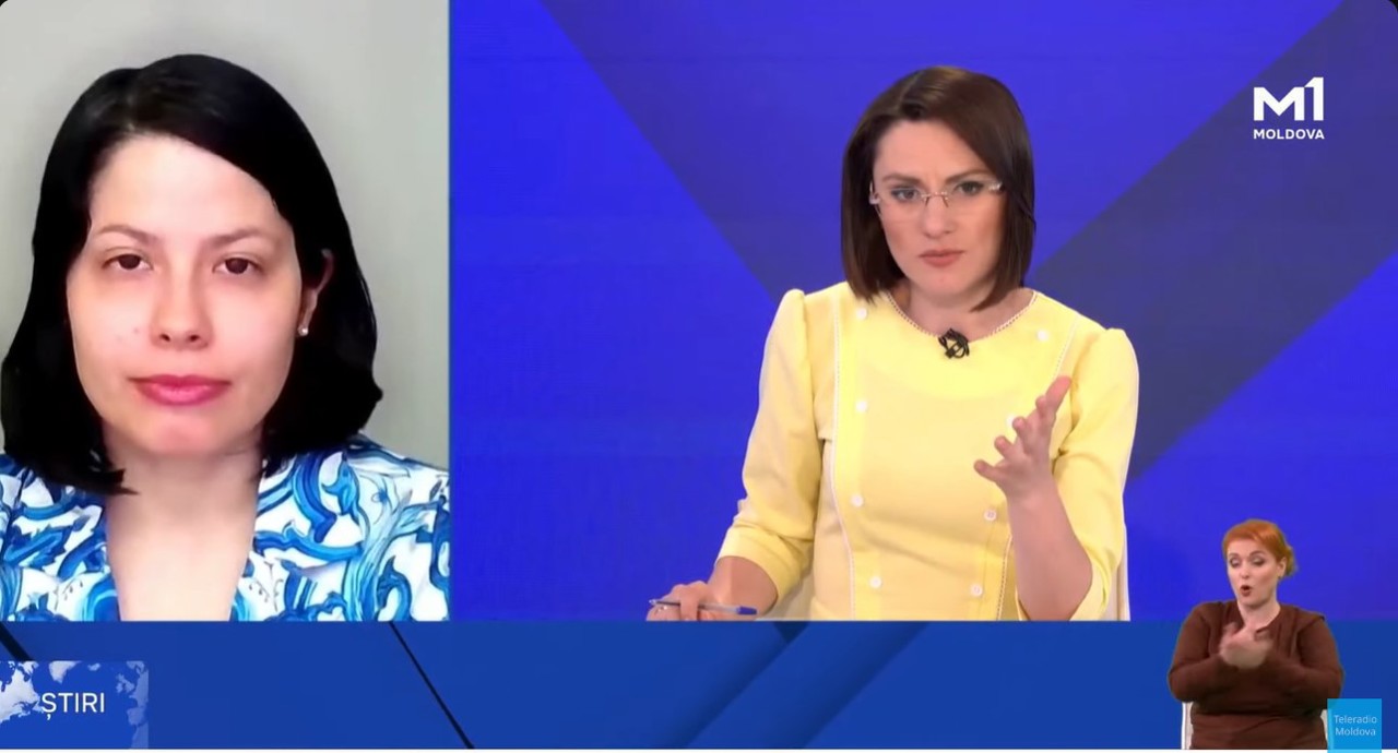 Tana Foarfă, Moldova 1 : „Rusia mizează pe frică și propagandă. Eforturile din partea autorităților trebuie intensificate” 