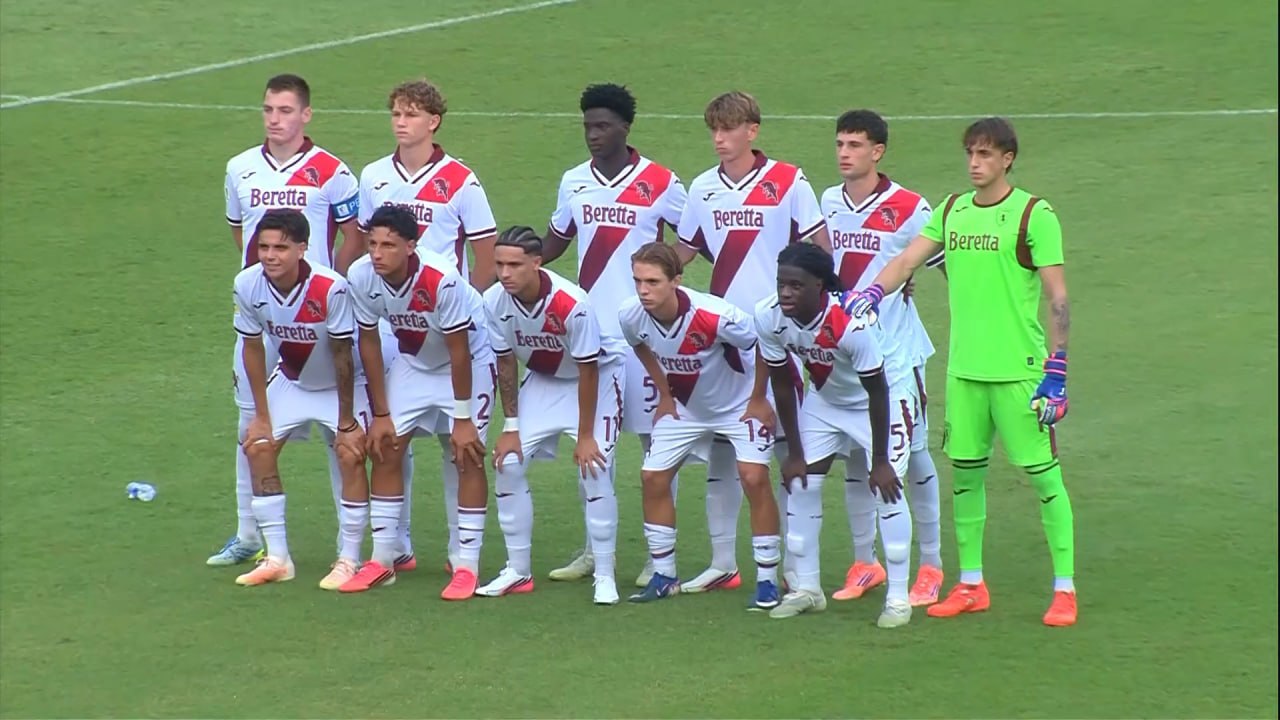 Daniel Tonica a marcat primul său gol pentru echipa de tineret „sub 20 de ani” a clubului FC Torino