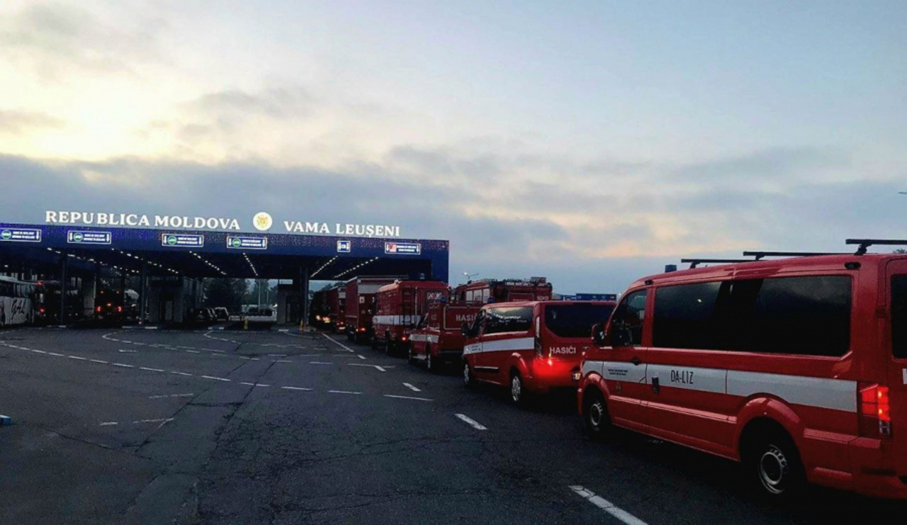 Крупномасштабные совместные учения: Спасатели из шести стран прибыли в Республику Молдова