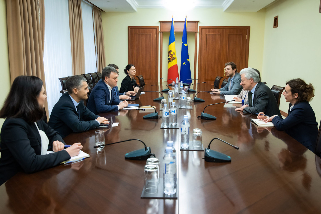 Dorin Recean, meeting with the Special Representative of the OSCE Chairmanship, Thomas Mayr-Harting: Transnistrian settlement will be achieved only by peaceful means