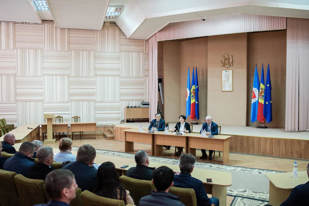 Natalia Gavrilița la întrevedere cu primarii din Ialoveni: Obiectivul pentru anul 2023 este relansarea creșterii economice și dezvoltarea afacerilor