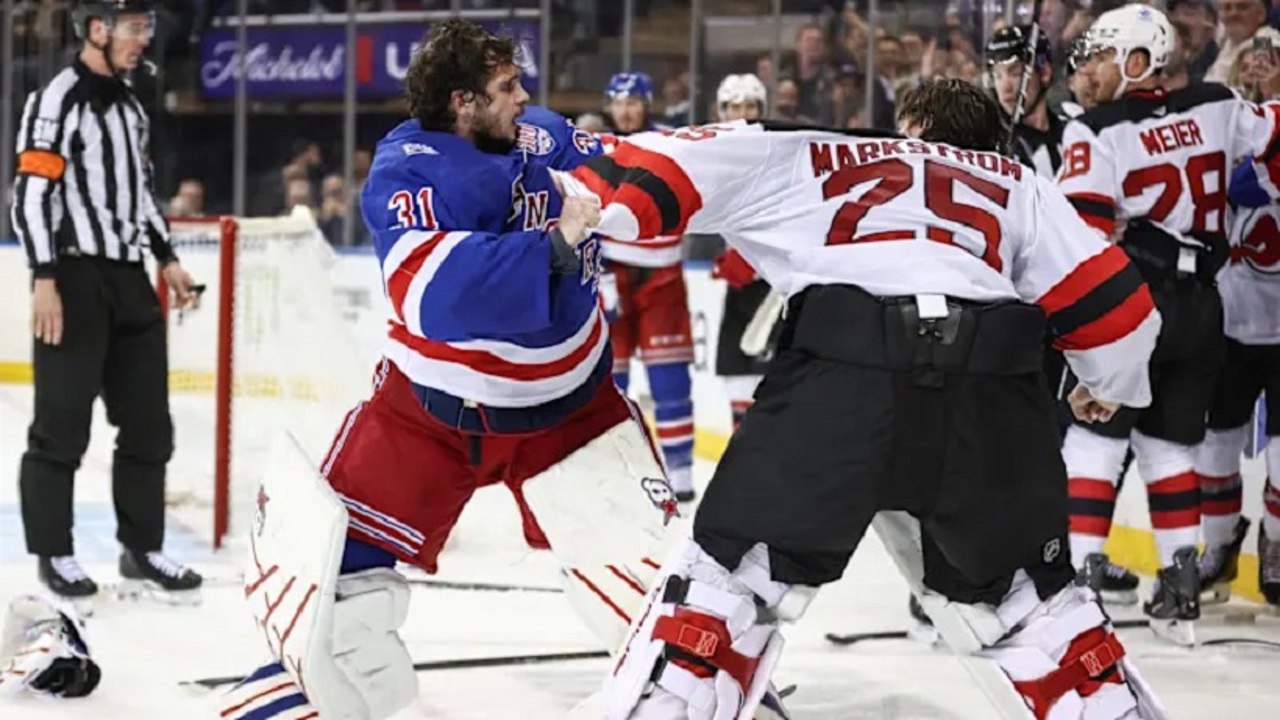 Spirite încinse în meciurile ligii profesioniste nord-americane de hochei pe gheață