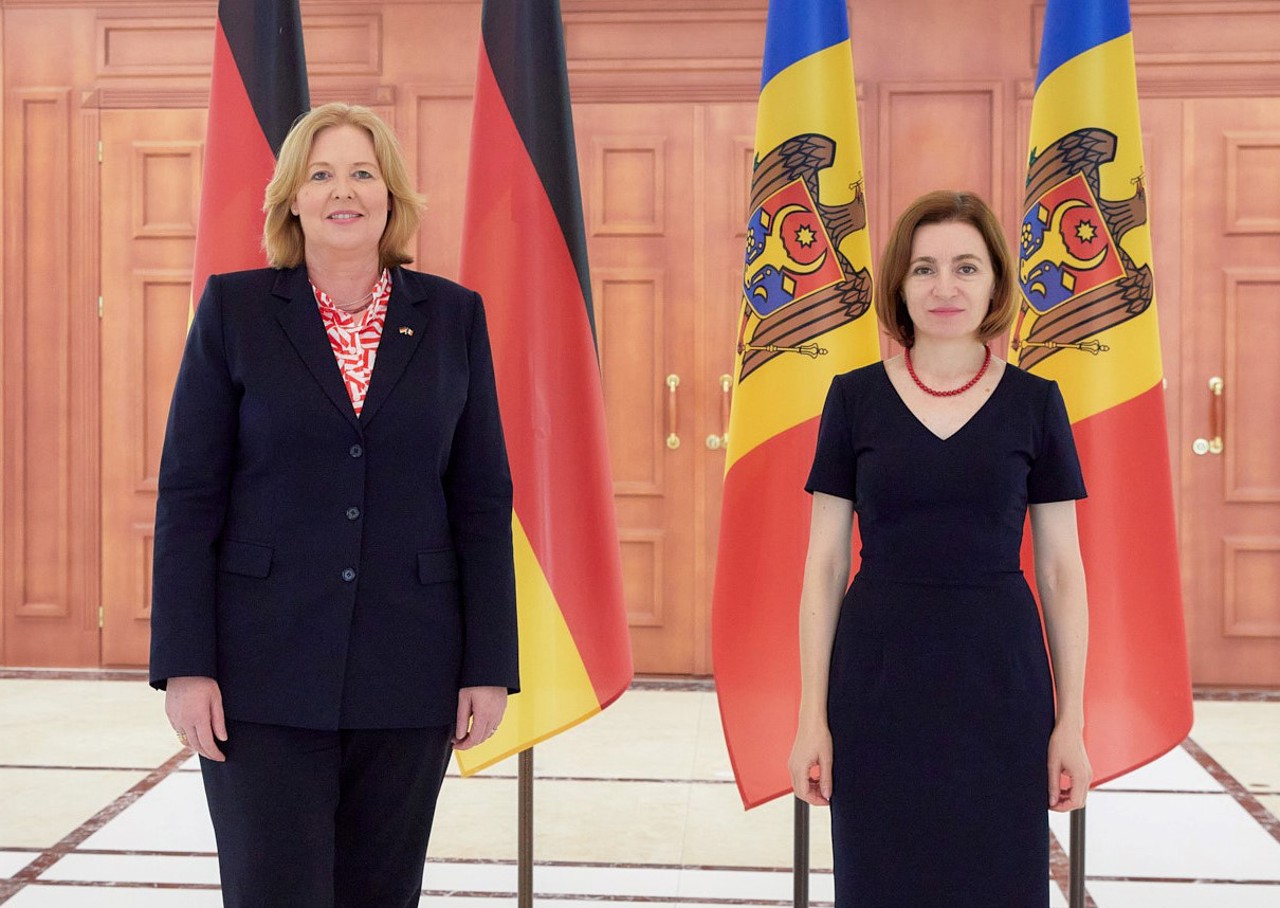 Maia Sandu, meeting with the President of the Bundestag: With Germany's support Moldova will remain part of the free world