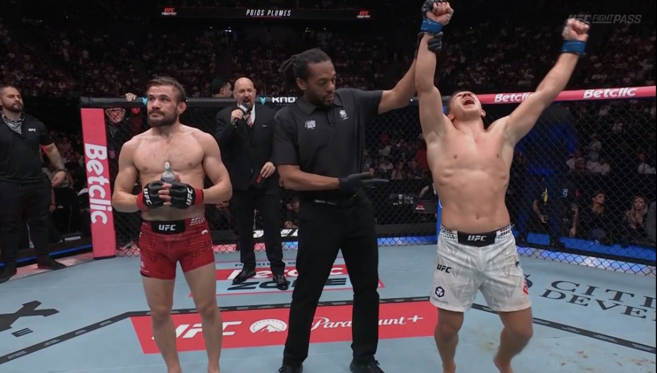 Luptătorul moldovean Pavel Andrușca, debut de senzație în UFC 