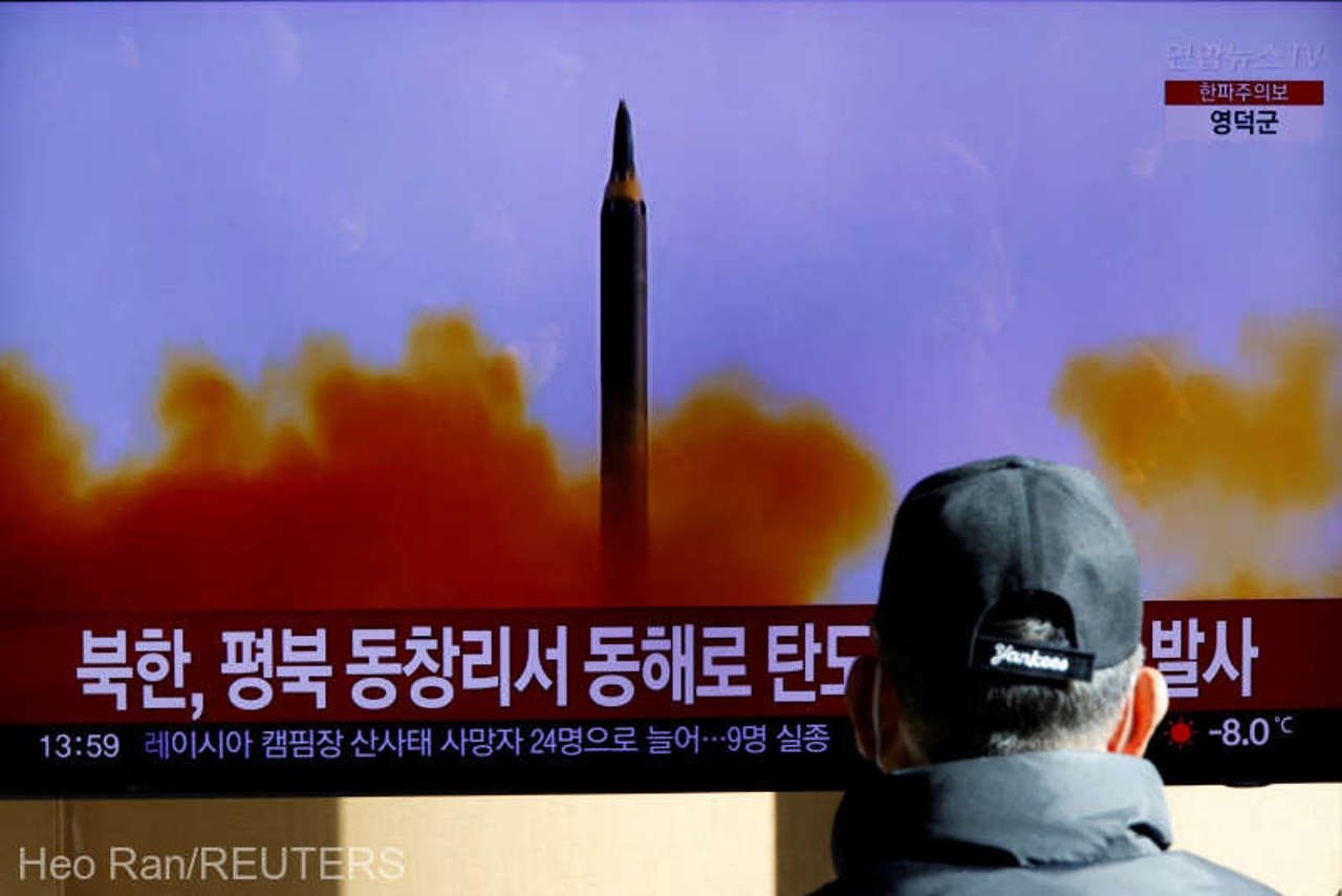 North Korea ends year with ballistic missile launch