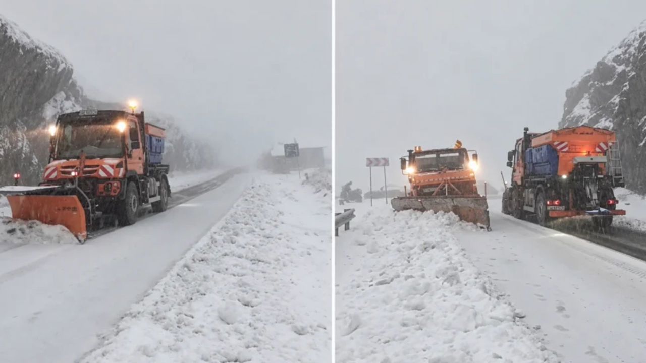 Prima zăpadă în prima lună de toamnă: Ninsoare pe Transfăgărășan și în Carpații Ucrainei
