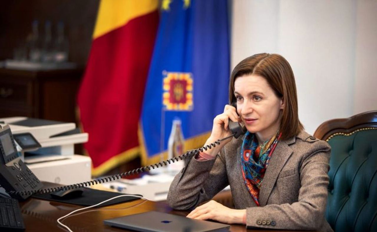 Ситуацию с безопасностью в Республике Молдова Майя Санду обсудила с Шарлем Мишелем