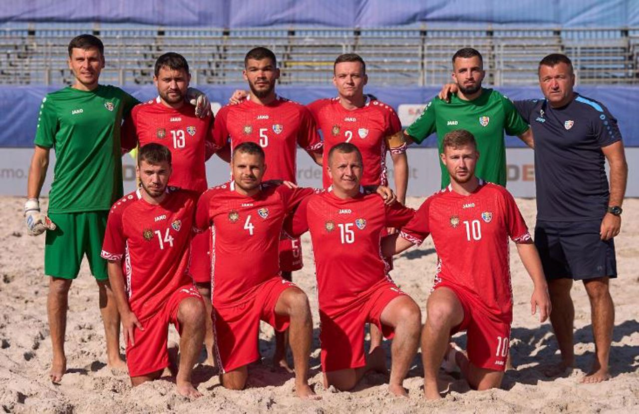 Echipa națională de fotbal pe plajă a Republicii Moldova a încheiat pe locul 10 Superfinala Euro Beach Soccer League