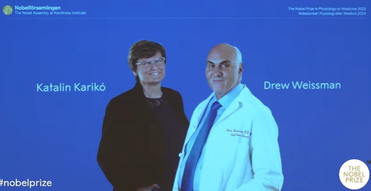 Premiul Nobel în Medicină pentru 2023, acordat pentru dezvoltarea unor vaccinuri împotriva COVID-19 în timpul pandemiei