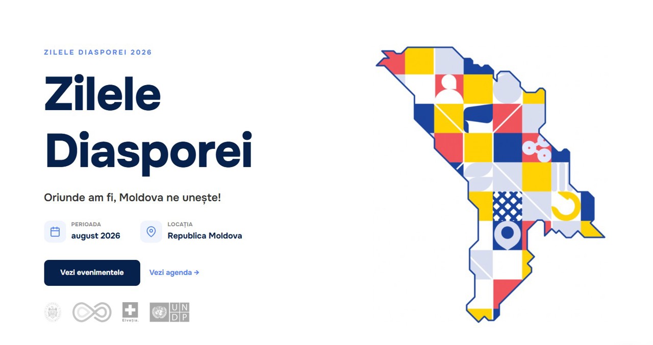 „Revenim acasă pentru a pune umărul la construcția unei Moldove europene”: Zilele Diasporei 2026 vor avea loc în perioada 3-21 august