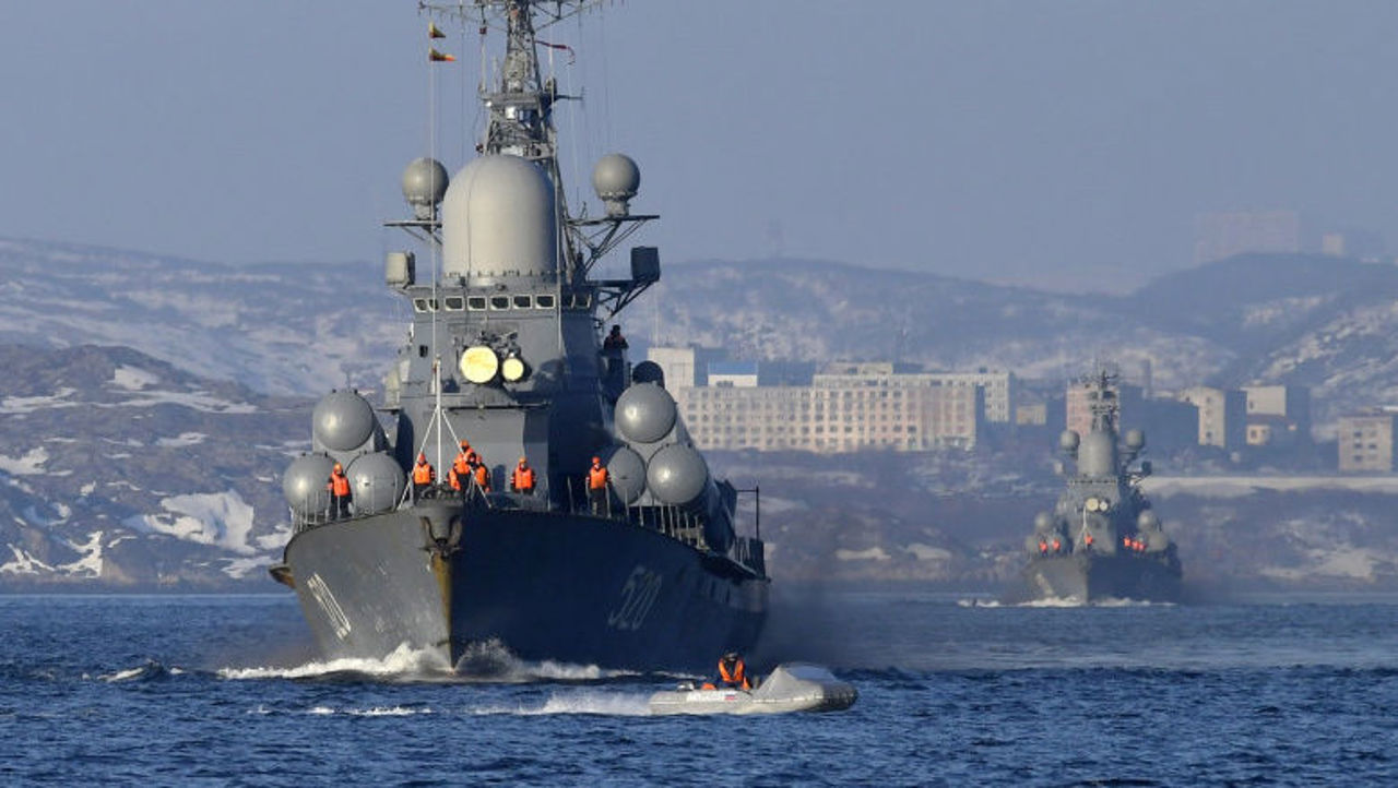 Россия оснастила свои военные корабли тактическим ядерным оружием впервые после окончания холодной войны