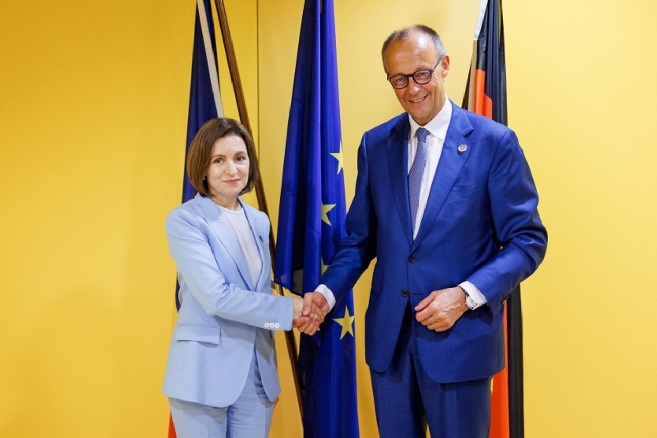 Maia Sandu, în discuții cu cancelarul german Friedrich Merz: „Suntem hotărâți să aderăm la UE”