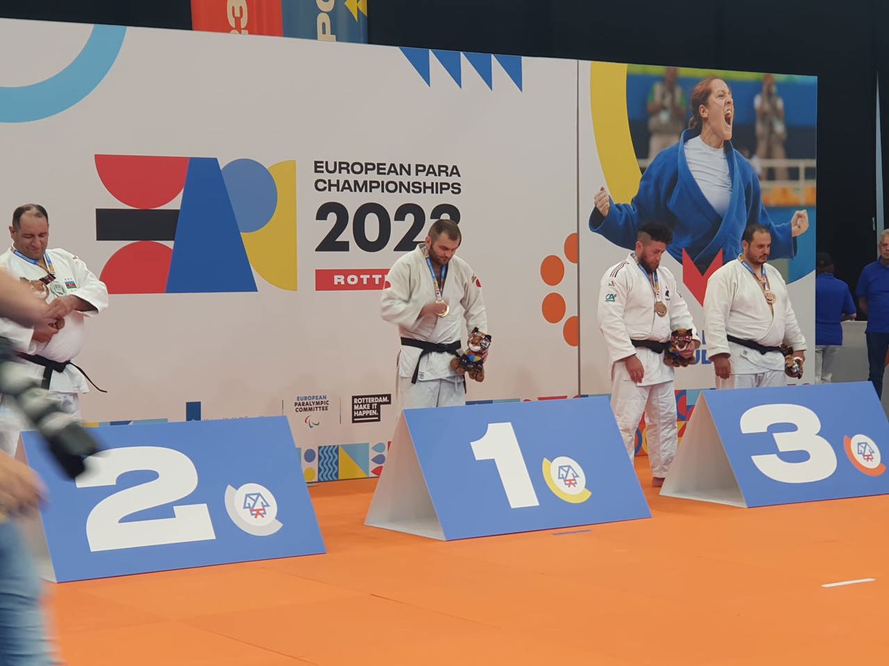 Золотые медали Республики Молдова на чемпионате Европы по паралимпийскому дзюдо