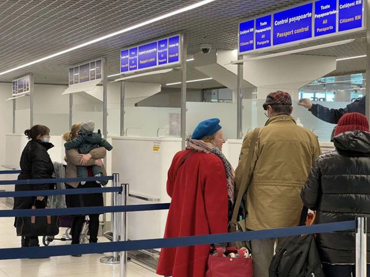 Numărul de pasageri care trec prin Aeroportul Internațional Chișinău a crescut cu 20 la sută, timp de o săptămână