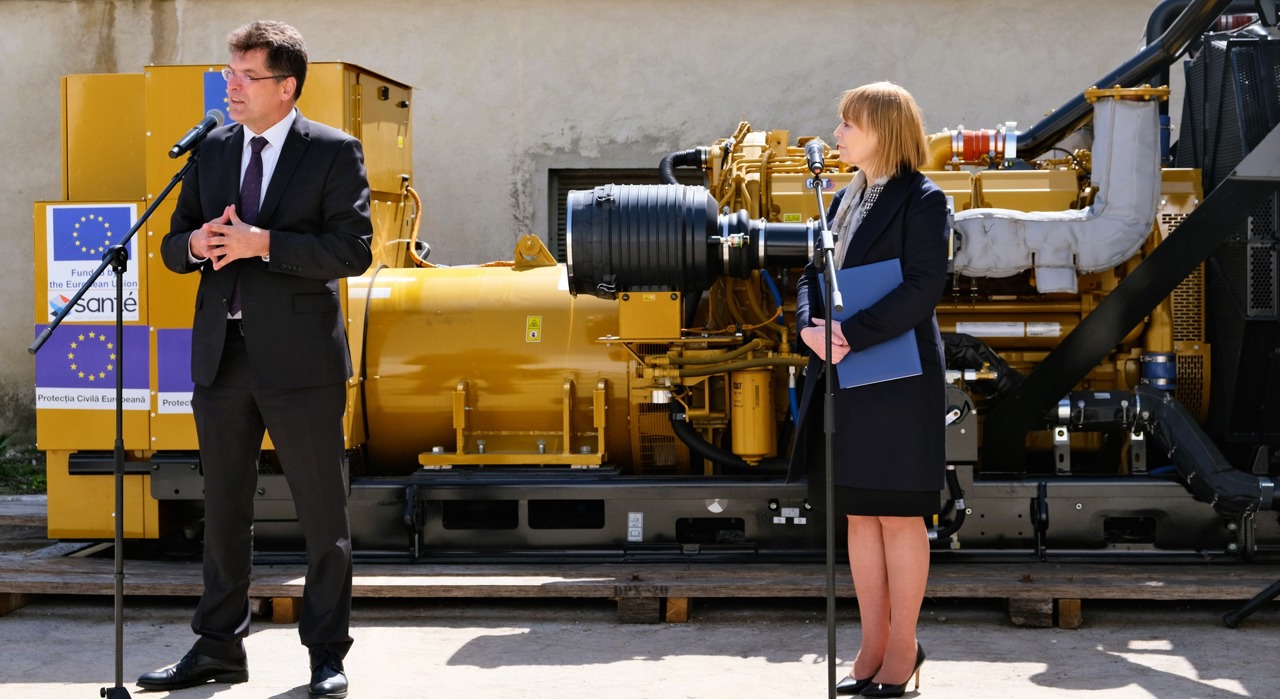 Ministerul Sănătății a primit 36 de generatoare de curent electric din rezerva strategică a Comisiei Europene