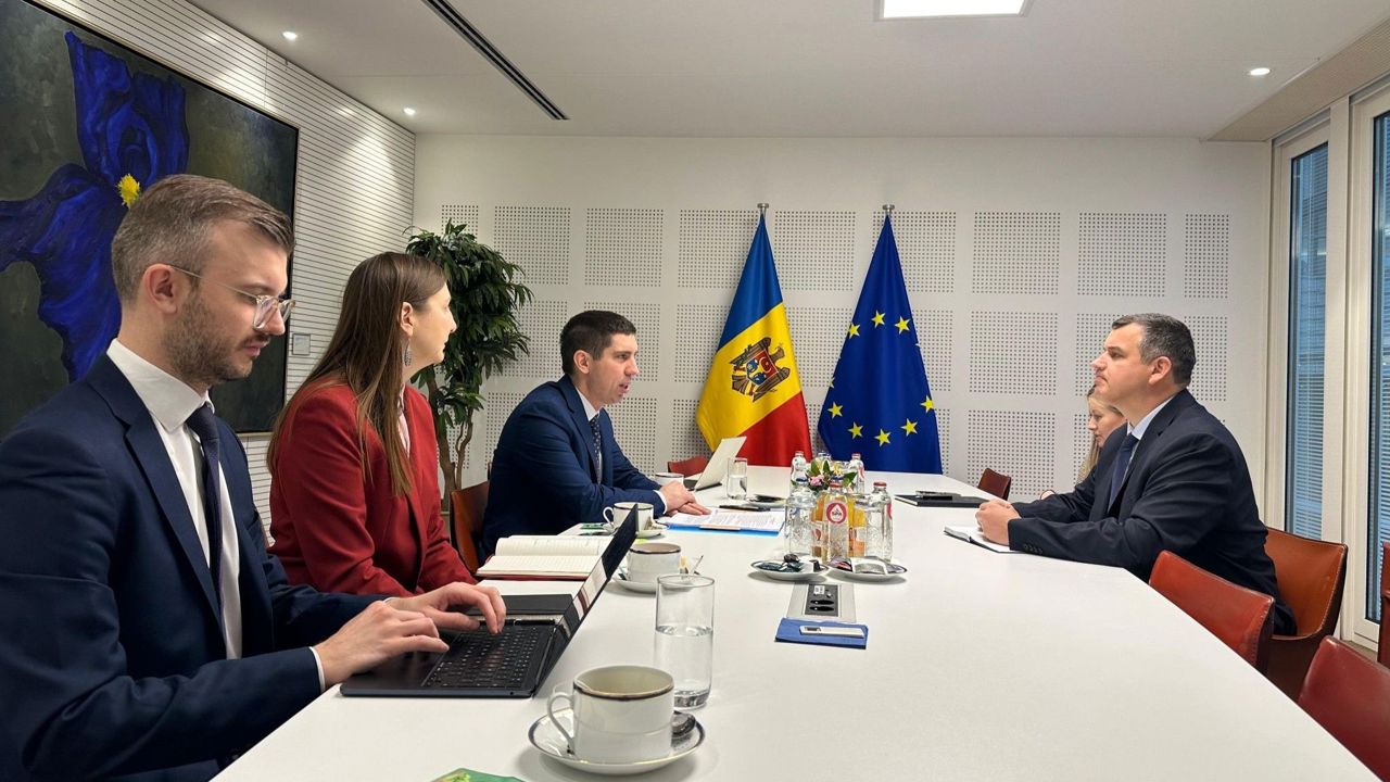 De la Parlamentul European la Consiliul UE: agenda europeană a Republicii Moldova, discutată de Mihai Popșoi la Bruxelles
