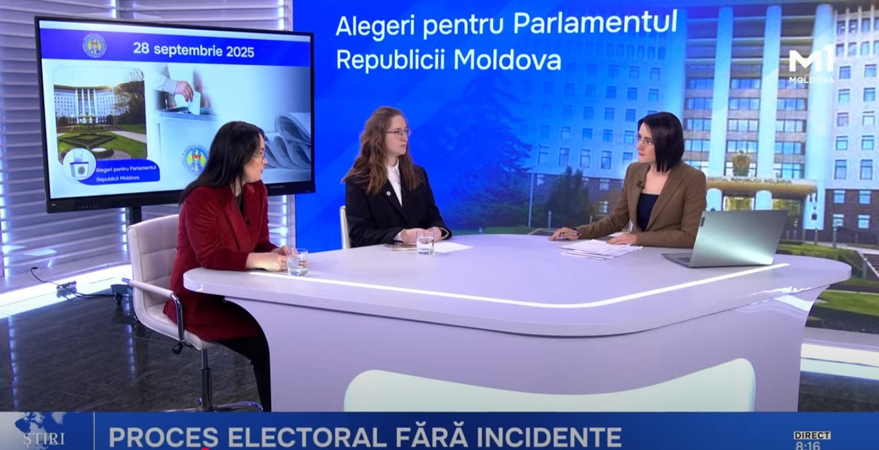 Ediție Specială la Moldova 1: „Rămâne de văzut dacă cetățenii înțeleg miza acestor alegeri” 