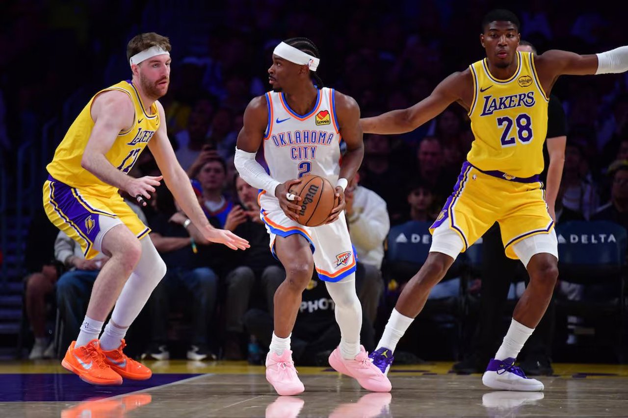 NBA: Oklahoma City Thunder a surclasat pe Los Angeles Lakers 
