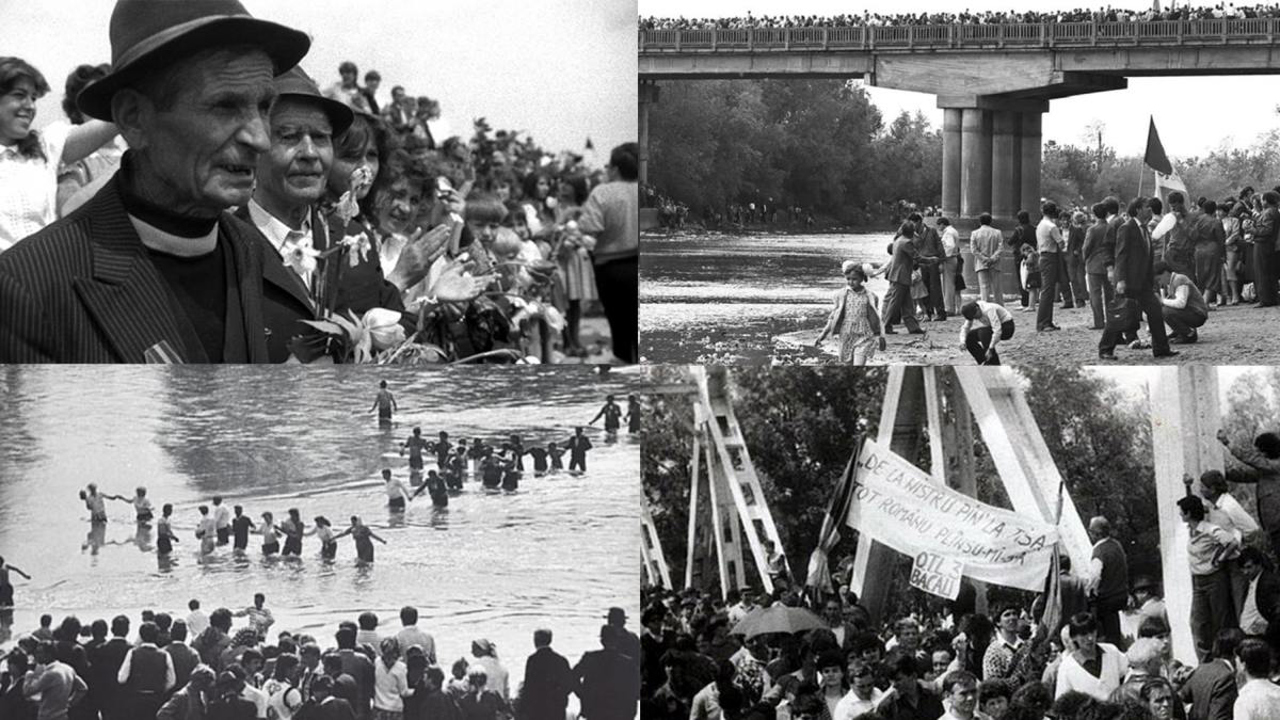 Se împlinesc 35 de ani de la Primul Pod de Flori. Istoric: Astăzi ne unim prin Poduri de Piatră