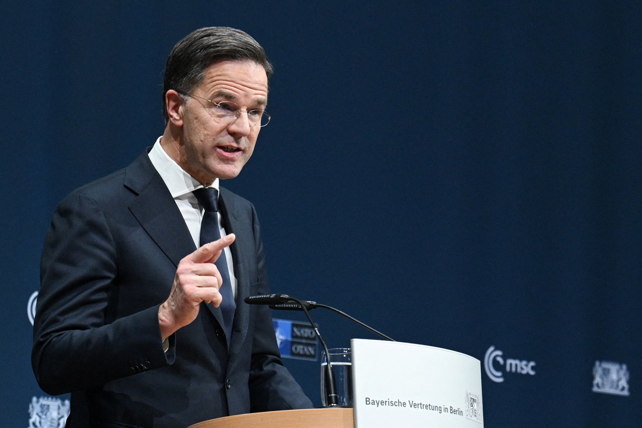 Rutte urges more Ukraine aid to deter Russian hybrid warfare