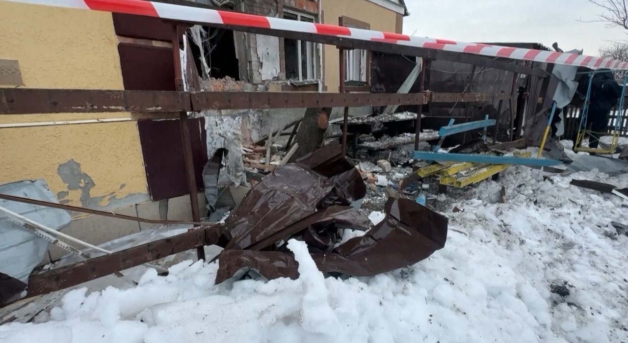 Atacurile din Ucraina | Tren de pasageri, lovit de drone, sunt doi morți și șapte răniți