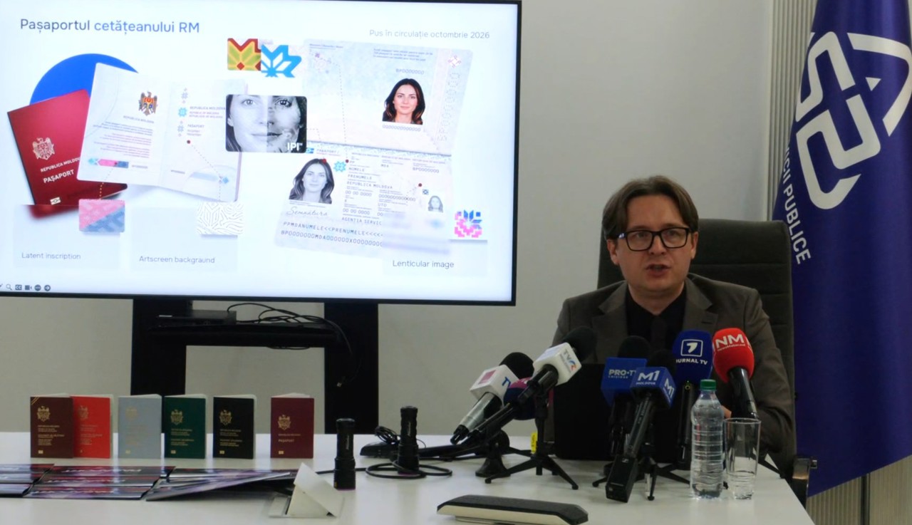 Noul pașaport al Republicii Moldova va fi mai greu de falsificat. ASP: „Urmează să fie pus în producție din data de 15 octombrie”