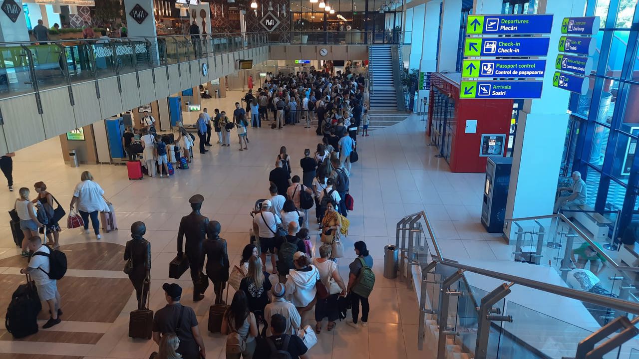 Măsuri speciale la aeroportul din Chișinău timp de patru zile, în legătură cu plecarea pelerinilor hasidici