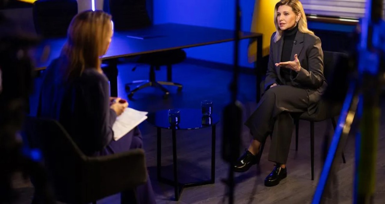 Olena Zelenski, interviu pentru BBC: Ucraina este în „pericol de moarte” fără ajutorul extern