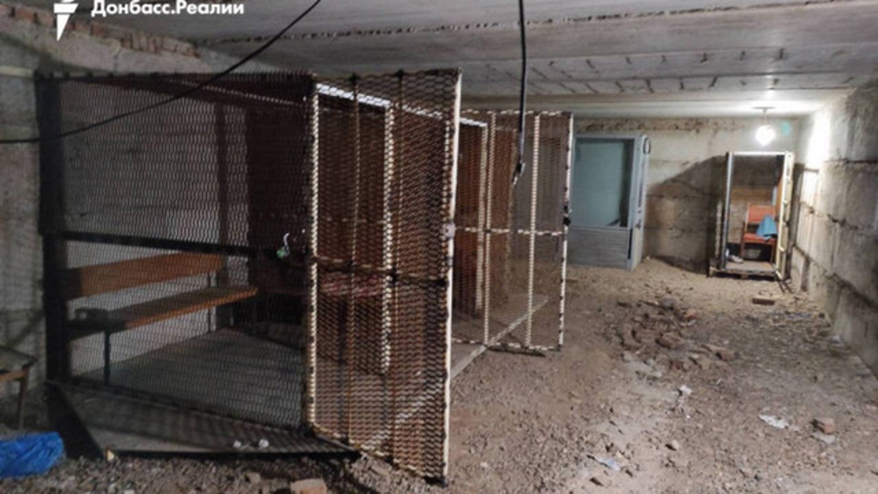 Torture camps, discovered by the Ukrainian police in Kharkiv
