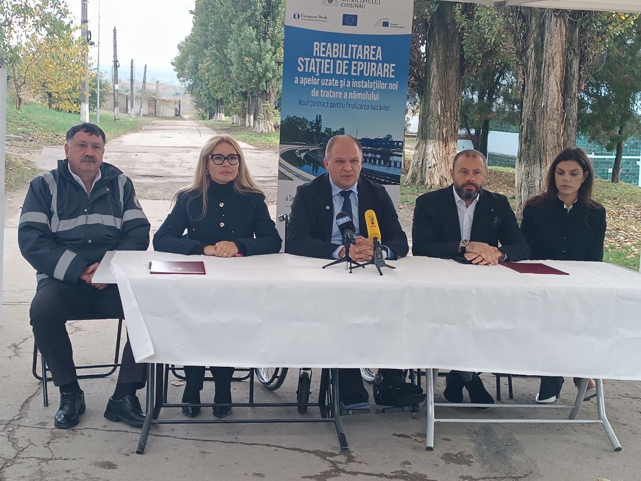 Contract de 170 de milioane de lei pentru finalizarea modernizărilor la Stația de epurare. Ion Ceban: „De șapte ani, în Chișinău nu mai pute”