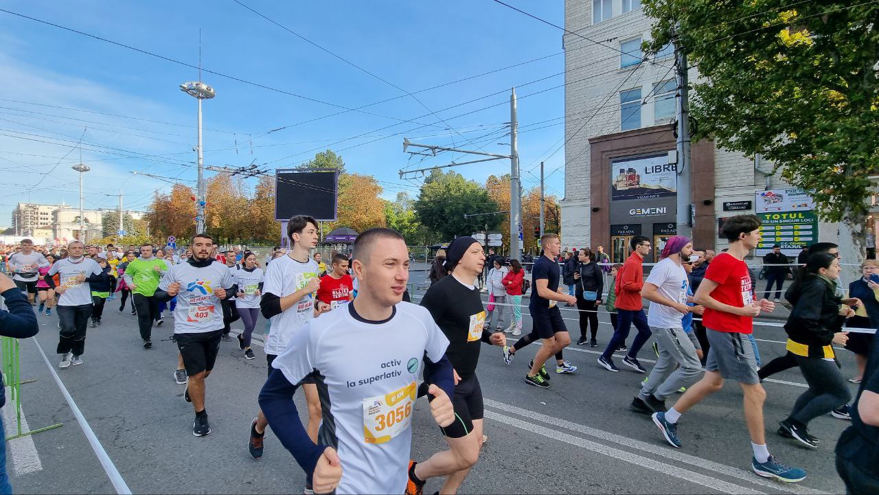 Chisinau is hosting the Big Hearts Marathon - "Fun Run" event