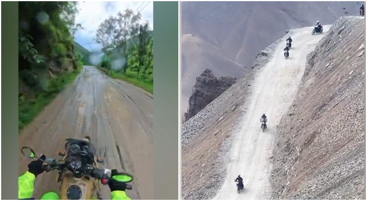 Aventura din India: Un grup de moldoveni a parcurs Munții Himalaya pe motociclete în condiții dificile
