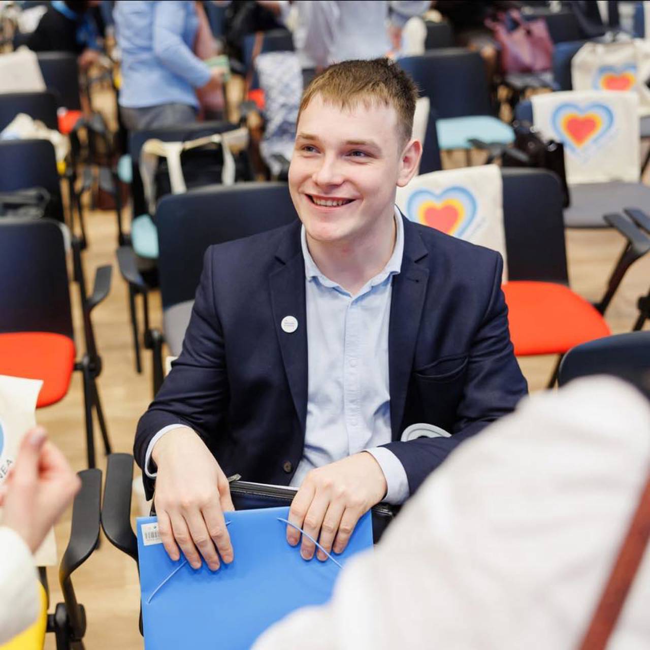 Maxim Grădinari, student la Colegiul Pedagogic din Bălți