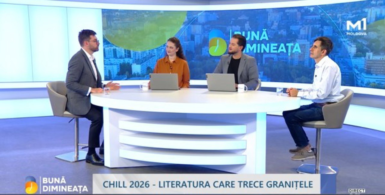 Opt zile de literatură, în perioada 17–24 septembrie, la Festivalul CHILL: „Unim scriitori din Est și Vest”