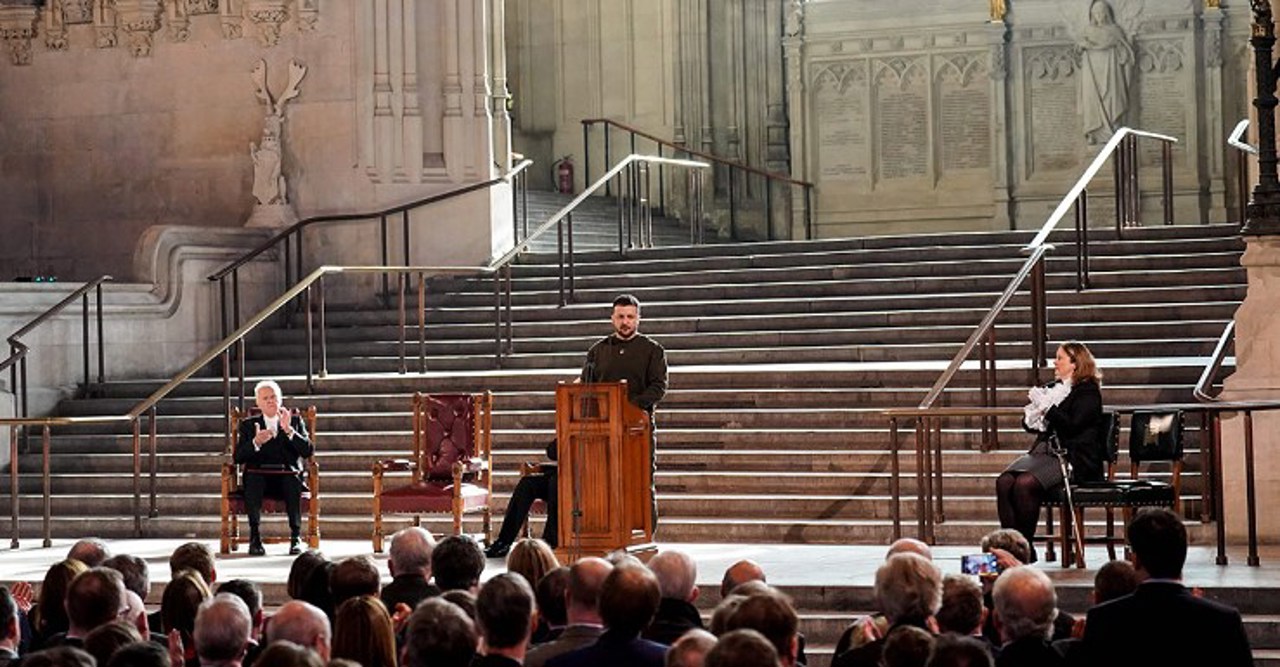 Zelenski in the British Parliament: We know, freedom wins