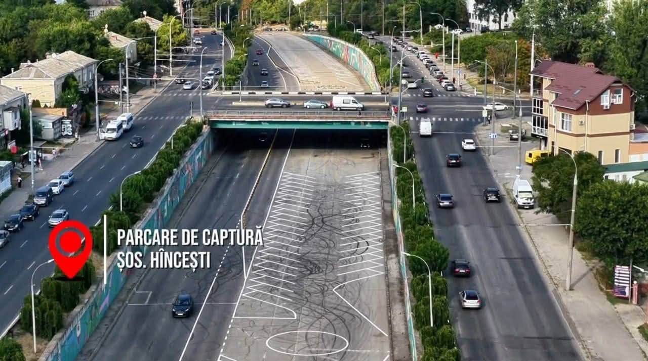 Adresele din Chișinău unde vor fi amenajate peste 1.400 de locuri de parcare