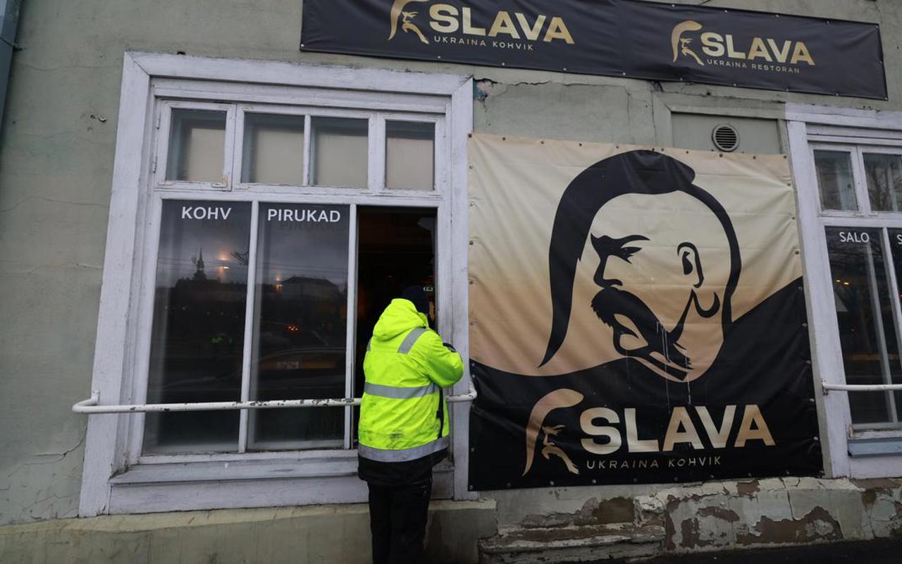 ERR / Restaurantul „Slava Ukraina” din Tallinn