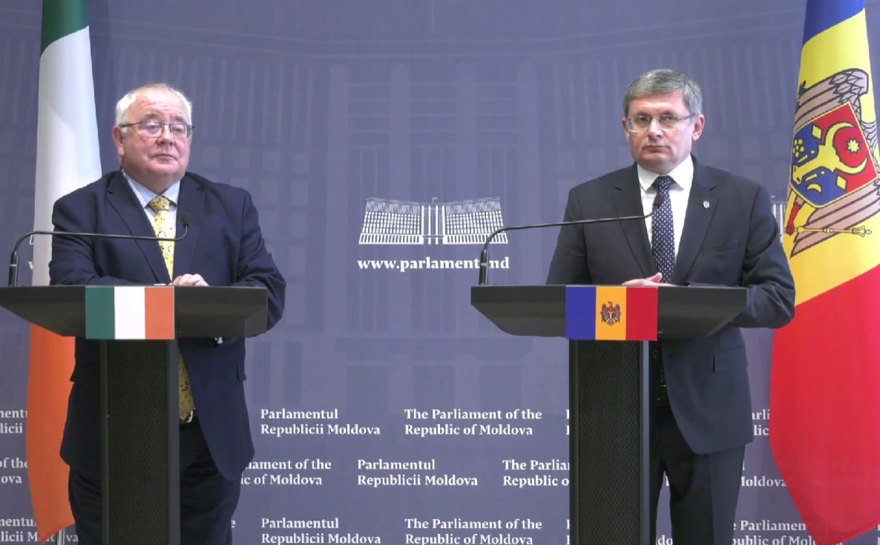 Irlanda susține parcursul european al Republicii Moldova: Vă sprijinim cu mare entuziasm și dorință ca să deveniți membri UE cât mai curând posibil