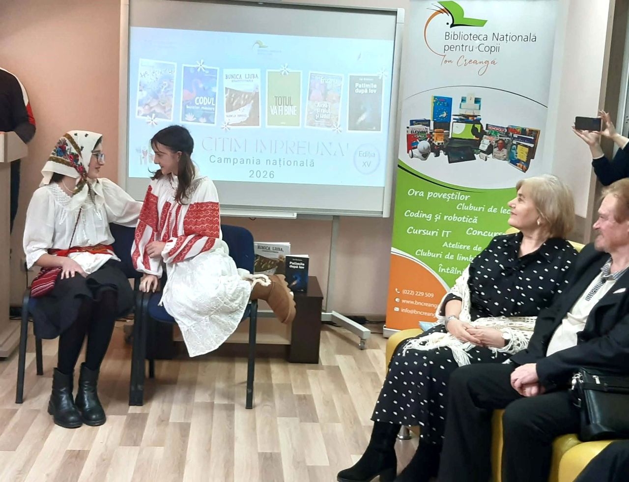 Campania națională de promovare a lecturii revine la Biblioteca „Ion Creangă”