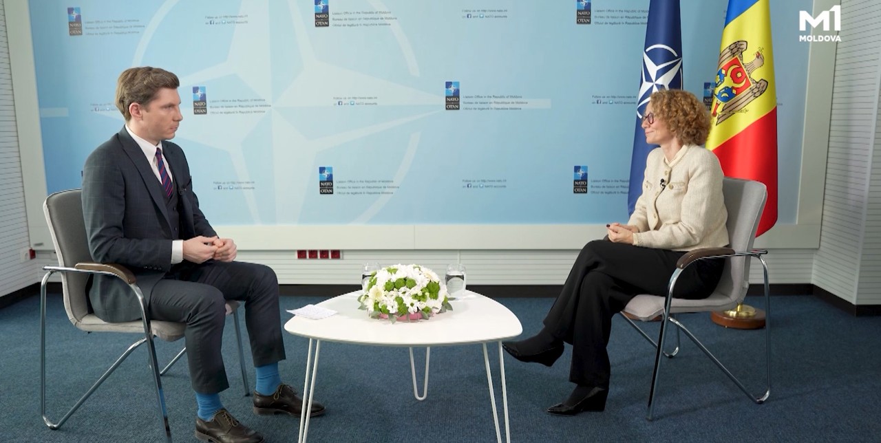 EXCLUSIV, la Moldova 1 | Radmila Șekerinska: Rusia a devenit agresivă, R. Moldova trebuie să investească în sisteme de apărare