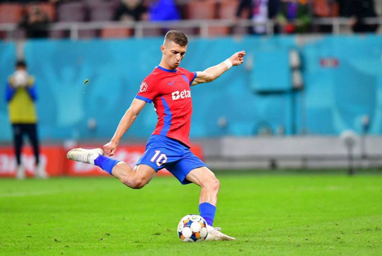 FCSB a învins-o pe CSU Craiova, iar echipa olteană a cedat fotoliul de lider în clasamentul Superligii românești de fotbal 